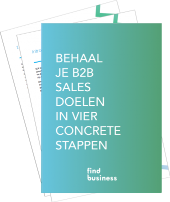 Whitepaper FindBusiness- Behaal je B2B sales doelen in vier concrete stappen